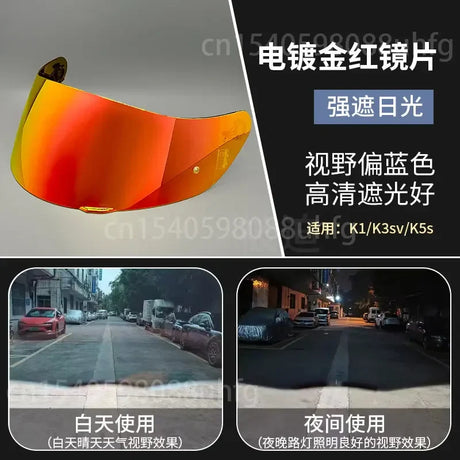 Motorcycle Helmet Visor for K1 K3SV K5 Moto Helmet Shield Accessories Motorcycle Anti-scratch Wind Shield