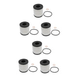 11427622446 Set Of 6 Engine Oil Filtrate With O-Ring For BMW Mini Cooper