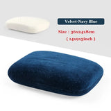 JFLEGAL Latex Pillow Natural Rubber Odorless Neck Pillow Sleep Does Not Collapse 85% Natural Travesseiro Latex Almohada Oreiller