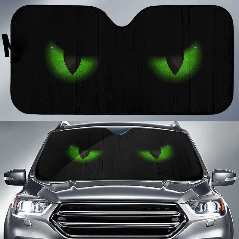 Sunshades Reflector Anti Uv Protector Evil Eyes Custom Car Sunshade Sun Shade Universal Summer 2022hot Sale