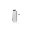 4pcs brushed Stainless Steel Leg Covers for Cabinet Tilt Metal Sofa Cups Leg Protecter Chair Leg Accessory