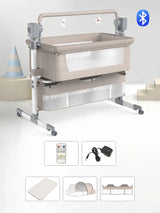 Baby Sleeping Bed Rocking Newborn Bed Infant Beside Sleep Portable Travel Co-sleeper Mini Crib