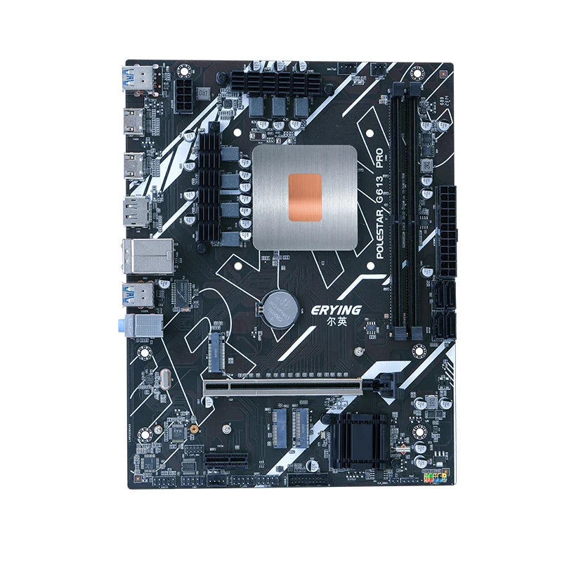 ERYING M-ATX DIY Gaming PC Motherboard with Onboard 11th Core Interpose Kit i7 11850H 2.5GHz 8C16T 24MB Computer Assembly Set