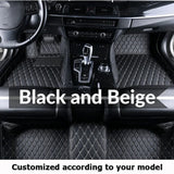 Car Floor Mat For Audi A3 8P 2004~2010 DropShipping Center Interior Accessories 100% Fit Leather Carpets Rugs Foot Pads