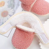 Winter Sweet Newborn Baby Girls Princess Winter Boots First Walkers Soft Soled Infant Toddler Kids Girl Footwear Shoes Booties