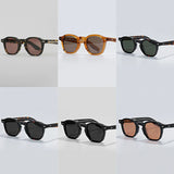 G-DRAGON JMM ZEPHIRIN Acetate Gentleman Sunglasses Designer Handmade Glasses UV400 Outdoor Women Top Quality Trendy Sunglasses