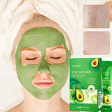 YANFU Skin Lightening Complex Avocado Foam Facial Mask Coated And Moisturizing Replenish Skin Cleaning Packaging Independen R5Q5