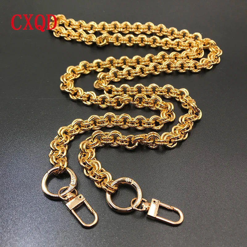 125cm Universal Metal Lanyard Anti-lost Phone Back Clip Aluminum Chain High-end Hanging Clips DIY Matching Hanging Outdoor Gift