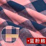 Yarn Dyed Soft Thickening Grinding Wool Plaid Fabric JK Clothing Shirt Skirt Jacket Pants Check Cloth DIY Apparel Sewing Fabrics