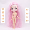 ICY DBS Blyth Doll 1/6 Joint Body 30CM BJD toys Natural shiny face with extra hands AB DIY Fashion Dolls girl gift