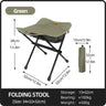 PACOONE Camping Portable Folding Stools Ultralight Aluminium Alloy Storage Chair  MIni Fishing Chair Picnic Lighweight Furniture