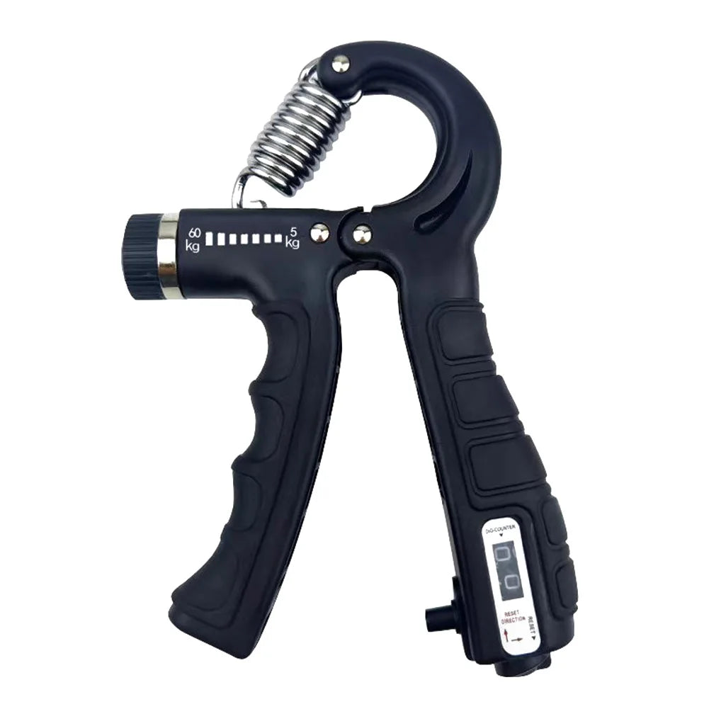 100KG Hand Grip Strengthener Adjustable with Counter Hand Gripper Trainer Fitness Training Wrist Gripper for Home/Gym