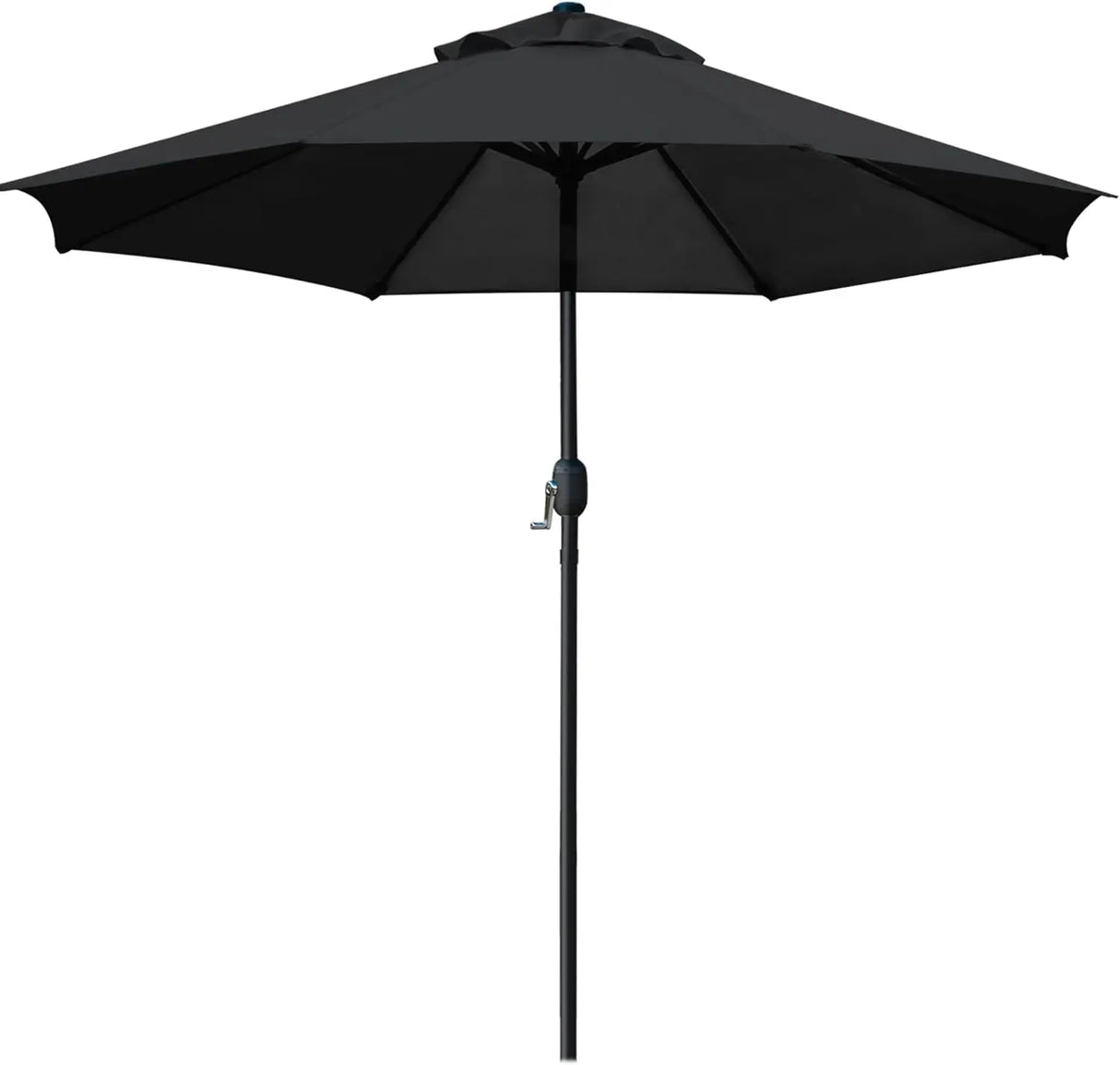 9' Patio Umbrella Outdoor Table Umbrella with 8 Sturdy Ribs