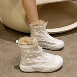 2023 New Winter Snow Women’s Ankle Boots Thick Bottom Warm Short Plush Comfortable Snow Boots for Women Fashion Botas Mujer