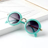 Children s Cute Glasses Retro Fashion Round Lenses Shatter Resistant Plastic Casual Sunglasses