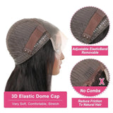 Wear Go Glueless Human Hair Wig Bob Short Straight 4x4 Lace Closure Bob Wig Pre Cut HD Transparent Human Wigs Ready to Go