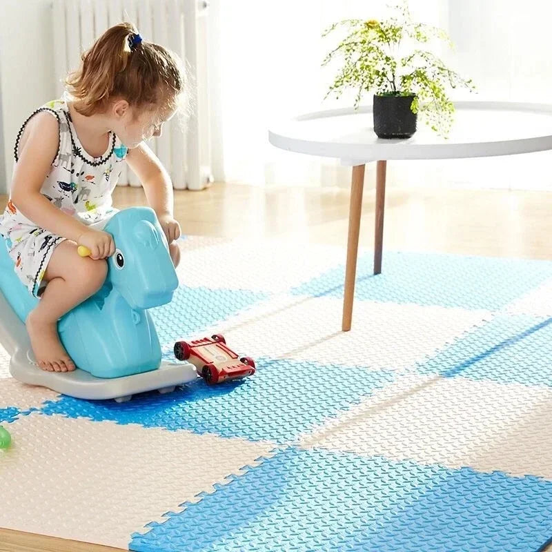 30cm Baby Foam Clawling Mats EVA Puzzle Toys for Children Kids Soft Floor Play Mat Interlocking Exercise Tiles Gym Game Carpet