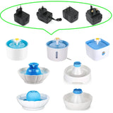 Pet Cat Water Fountain Accessories EU US JP AU UK Plug Adapter Pump Replacement for Cat Flowers Drinking Bowl