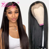 Transparent 13x4 13x6 Lace Front Human Hair Wigs Brazilian 360 Straight Lace Frontal For Women PrePlucked 4x4 5x5 Closure Wig