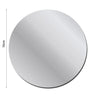 10-30CM Round Mirror Wall Sticker Decal Home Decor DIY Self-adhesive Mirror 3D Acrylic Romm Decor Stickers Art Wall Decoration