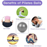 New 25cm Yoga Ball Exercise Gymnastic Fitness Pilates Ball Balance Exercise Gym Fitness Yoga Core Ball Indoor Training Yoga Ball