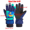 Thicken Baby Winter Gloves Coral Fleece Waterproof Child Ski Gloves Snowboard Outdoor Sports Kids Snow Mittens for Girls Boys