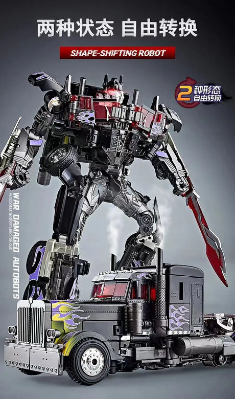 WEIJIANG Granville SS05 Transformation Toys Robot  Black Apple Commander In Chief Deformed  Car Model Alloy Edition Spot