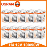 OSRAM H1 H4 H3 H7 12V Standard Lamp White Light Original Headlight Auto Fog Lamp 55W/100W 9003 HB2 Car Halogen Bulb (10 PCS)