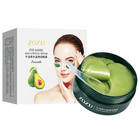 60Pcs Avocado Collagen Eye Mask Patches Remove Eye Bags Dark Circles Moisturizing Eye Mask Anti Wrinkle Gel Patche Eye Skin Care