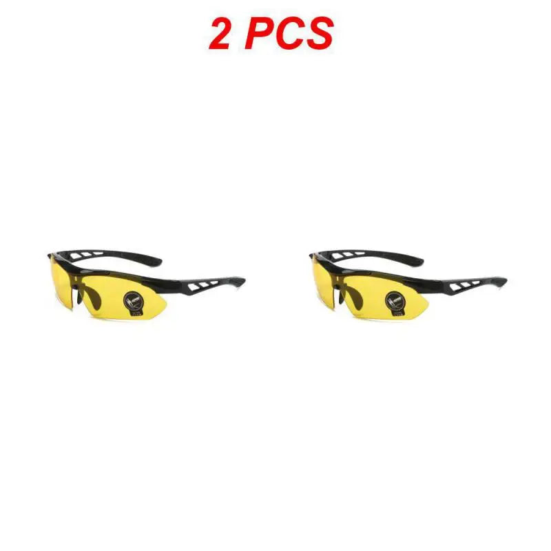 1/2/4PCS Outdoor Men Cycling Sunglasses Road Mountain Riding Protection Sports Glasses Goggles Eyewear MTB Bike Sun