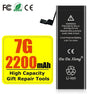 High Capacity Battery For iPhone 4 4S 5 5S 5C SE 2020 6 6S 7 8 SE2 Plus X XR XS 11 Pro Max Mobile Phone Pack New 0 Cycle Seal