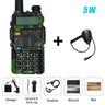 BAOFENG Original UV-5R Camouflage Walkie Talkie BF-UV5R Portable Two Way Radios 5W Dual Band 128CH 1800mAh Wireless Communicator