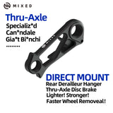 MIXED Direct Mount Rear Derailleur Hanger for Thru-axle Disc Brake Road Bike Bicycles