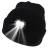 Unisex Beanie Hat with LED Lights, Knit Hat with LED Lights, Headlamp Hat for Nighttime Walking, Fishing, Camping and Hunting