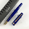 Wingsung 629 Piston Filling Classics Fountain Pen Best Black & Blue Acrylic Resin Business Office Writing Ink Pens With Box