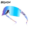 Scvcn-Cycling Sunglasses MTB Photochromic Sports Cycling Glasses Goggles Bicycle Mountain Bike Glasses Men's Women Cycle Eyewear