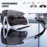 Scvcn Mens Photochromic Sunglasses Cycling Glasses Mountain Bike Goggles Women Baseball Eyewear Bicycle Glasses Outdoor Sports