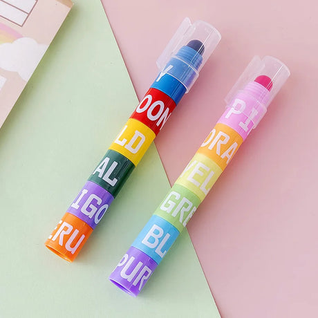 6/12 Colors Splice Mini Bible Highlighters Vintage Candy Colors Pastel Gel Highlighters Gel Highlighters Dry Highlighter Markers