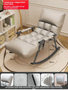 Nordic adult rocking chair living room Relaxing lounge Armchair bed Balcony sun recliner ergonomic deckchair lazy sofa Furniture