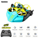 Mini Drone 3 In 1 Hovercraft 2.4g 4CH Remote Control RC Quadcopter Waterproof Outdoor Airplane Toy For Kids Aircraft Helicoptero