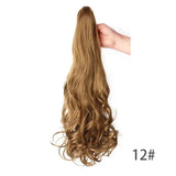 Ponytail Extension Wavy Curly Ponytail Hair Extension Synthetic Hair Extensions Ponytail Drawstring Hairpieces for Women