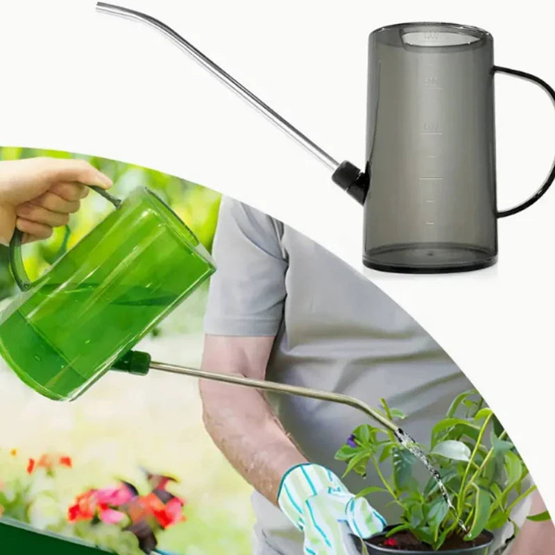 1pc, Small Watering Can For Indoor Plants - Stainless Steel Long Spout, Perfect for House Plant Flowers & Gardens!