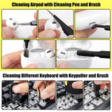 20-in-1 Electronic Clean Brush Tool for iPhone AirPods iPod PC Monitor TV Earphone Camera Earbuds Computer Keyboard Cleaner Kit