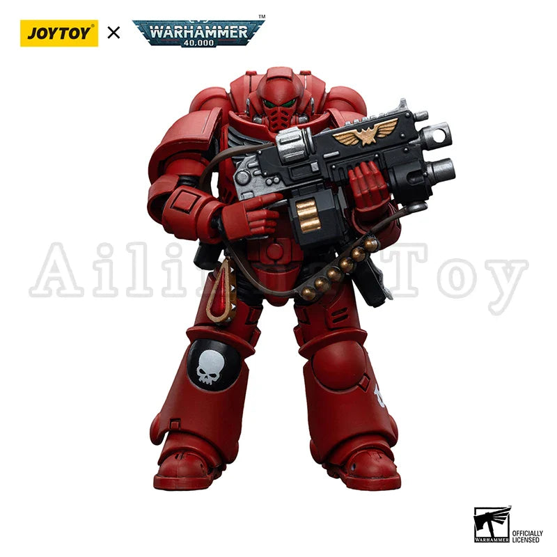 JOYTOY 1/18 Action Figure (4PCS/SET) 40K Intercessors Set Anime Military Model Free Shipping