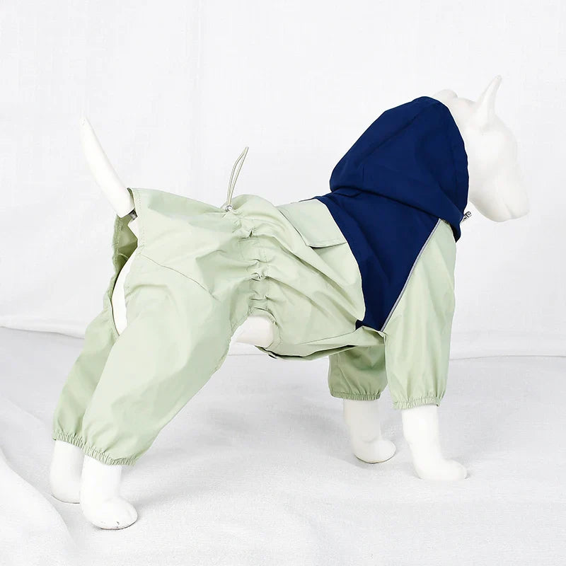 Loudik Small Dog Raincoats, Washable and Fashionable, Summer Outdoor, Waterproof Puppy Clothes, Pet Apparel Supplies, Wholesale