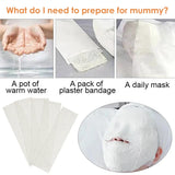 25pcs 5D Shaping Mask Mummy V Face Mask Hydrating Mask Waterproof Moisturizing Sheet Women Face Skin Care Korean Cosmetics