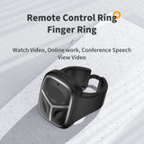 Intelligent Remote Control Bluetooth Finger Ring Mouse Wireless Mouse Rechargeable Mouse Suitable Watch Video Mice For Gift