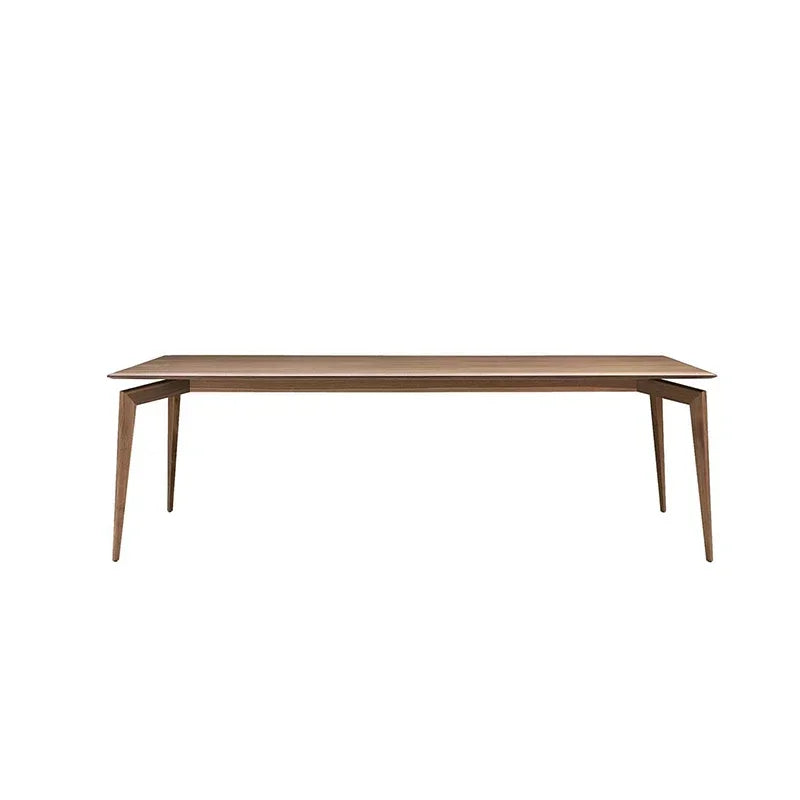 Nordic solid wood dining table and chair combination modern creative large board conference table desk, simple desk, tea table,