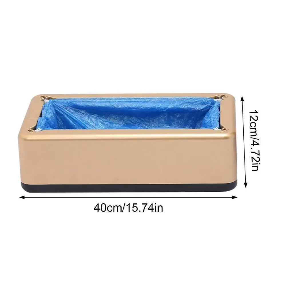 Automatic Disposable Shoe Cover Waterproof Overshoes Dispenser Portable Hand-Free Machine for Home Office Hospital Factory