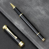 Customize Gold Color Text Gel Pens Engraving Metal Pretty School Student Supplies Office Accessories Writing Stationery 2024